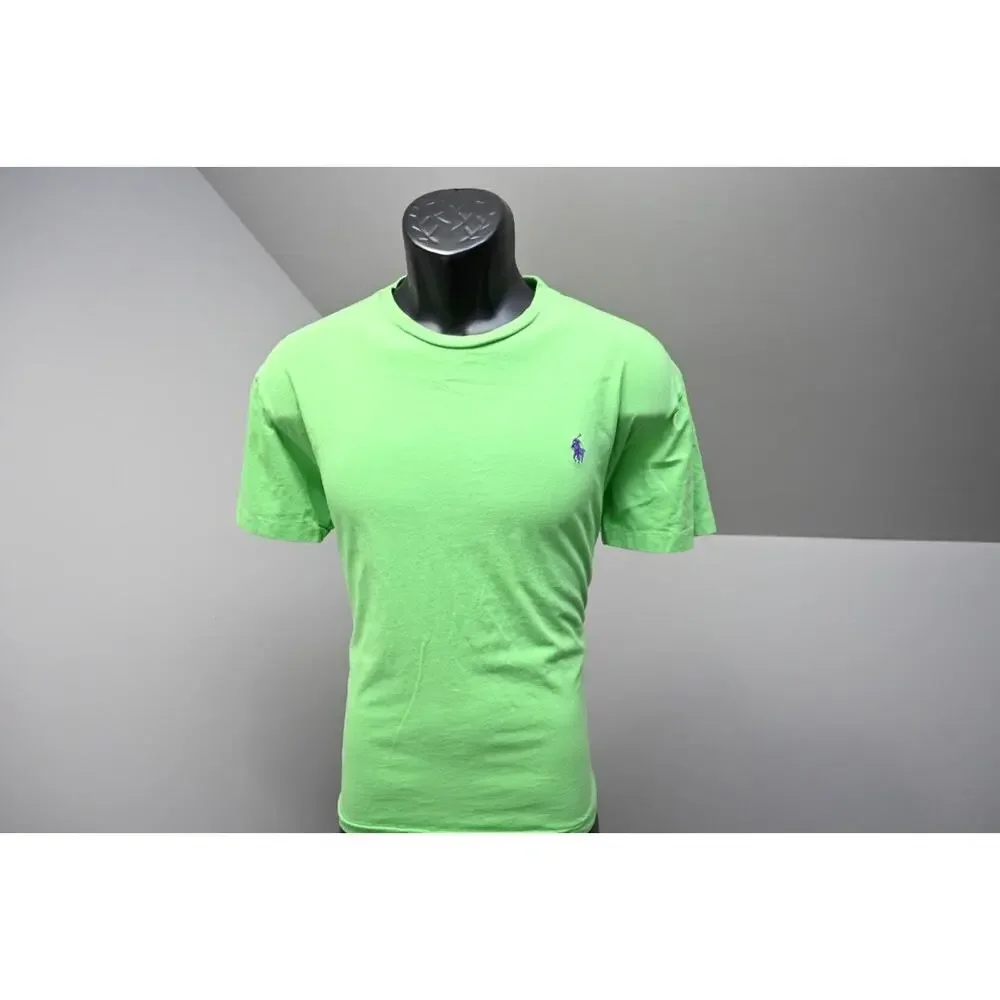 Polo‎ Ralph Lauren Tee Shirt Green Classic Fit Short Sleeve Mens Sz Medium